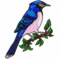 Small Birds Embroidery Design 8
